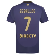Boca Juniors Zeballos 7 Kolmas Pelipaita 2025-26 Jalkapallo Pelipaidat Peliasut