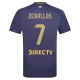 Boca Juniors Zeballos 7 Kolmas Pelipaita 2025-26 Jalkapallo Pelipaidat Peliasut