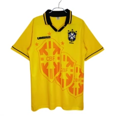 Brasilia Kotipelipaita Retro 1993 Jalkapallo Pelipaidat Peliasut
