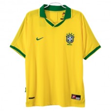 Brasilia Kotipelipaita Retro 1997 Jalkapallo Pelipaidat Peliasut