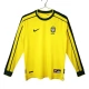Brasilia Kotipelipaita Retro 1998 Jalkapallo Pelipaidat Peliasut(L/S)
