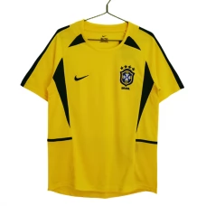 Brasilia Kotipelipaita Retro 2002 Jalkapallo Pelipaidat Peliasut