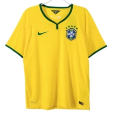Brasilia Kotipelipaita Retro 2014 Jalkapallo Pelipaidat Peliasut