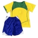 Brasilia Lasten Kotipelipaita Retro 2004 Jalkapallo Pelipaidat Peliasut