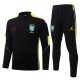 Brasilia Lasten Tracksuit 2026-27 - 1-4 Zip Musta
