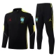 Brasilia Lasten Tracksuit 2026-27 - 1-4 Zip Musta