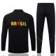 Brasilia Lasten Tracksuit 2026-27 - 1-4 Zip Musta