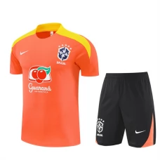 Brasilia Lasten Treenipaita Setti 2025-26 - Shorts Oranssi