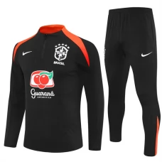 Brasilia Lasten Verryttelypuku 2025-26 - 1-4 Zip Musta