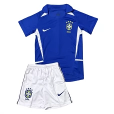 Brasilia Lasten Vieraspelipaita Retro 2004 Jalkapallo Pelipaidat Peliasut