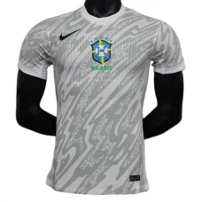 Brasilia Maalivahdin Kotipelipaita Copa América 2024 Jalkapallo Pelipaidat Peliasut
