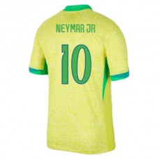 Brasilia Neymar Jr 10 Kotipelipaita Copa América 2024 Jalkapallo Pelipaidat Peliasut