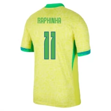 Brasilia Raphinha 11 Kotipelipaita Copa América 2024 Jalkapallo Pelipaidat Peliasut