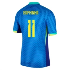 Brasilia Raphinha 11 Vieraspelipaita Copa América 2024 Jalkapallo Pelipaidat Peliasut