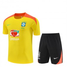 Brasilia Treenipaita Setti 2025-26 - Shorts Keltainen