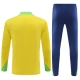 Brasilia Verryttelypuku 2024-25 - 1-4 Zip Keltainen