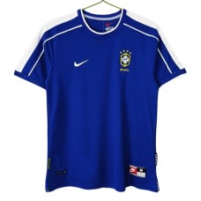 Brasilia Vieraspelipaita Retro 1998 Jalkapallo Pelipaidat Peliasut