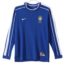 Brasilia Vieraspelipaita Retro 1998 Jalkapallo Pelipaidat Peliasut(L/S)