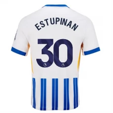 Brighton Estupinan 30 Kotipelipaita 2024-25 Jalkapallo Pelipaidat Peliasut