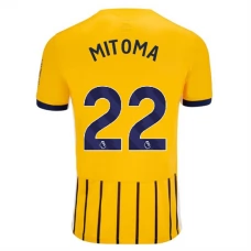 Brighton Mitoma 22 Vieraspelipaita 2024-25 Jalkapallo Pelipaidat Peliasut
