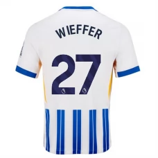 Brighton Wieffer 27 Kotipelipaita 2024-25 Jalkapallo Pelipaidat Peliasut