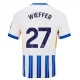 Brighton Wieffer 27 Kotipelipaita 2024-25 Jalkapallo Pelipaidat Peliasut