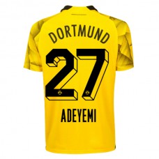 BVB Borussia Dortmund Adeyemi 27 Kolmas Pelipaita 2023-24 Jalkapallo Pelipaidat Peliasut