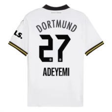 BVB Borussia Dortmund Adeyemi 27 Kolmas Pelipaita 2024-25 Jalkapallo Pelipaidat Peliasut