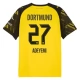 BVB Borussia Dortmund Adeyemi 27 Kotipelipaita 2025-26 Jalkapallo Pelipaidat Peliasut