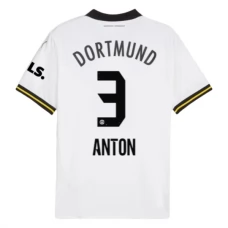 BVB Borussia Dortmund Anton 3 Kolmas Pelipaita 2024-25 Jalkapallo Pelipaidat Peliasut