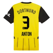 BVB Borussia Dortmund Anton 3 Kotipelipaita 2024-25 Jalkapallo Pelipaidat Peliasut
