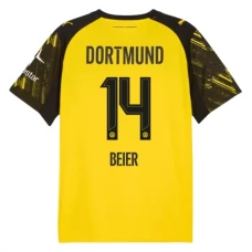 BVB Borussia Dortmund Beier 14 Kotipelipaita 2025-26 Jalkapallo Pelipaidat Peliasut