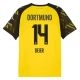 BVB Borussia Dortmund Beier 14 Kotipelipaita 2025-26 Jalkapallo Pelipaidat Peliasut