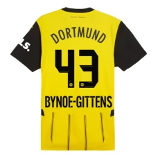 BVB Borussia Dortmund Bynoe-Gittens 43 Kotipelipaita 2024-25 Jalkapallo Pelipaidat Peliasut