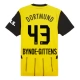 BVB Borussia Dortmund Bynoe-Gittens 43 Kotipelipaita 2024-25 Jalkapallo Pelipaidat Peliasut