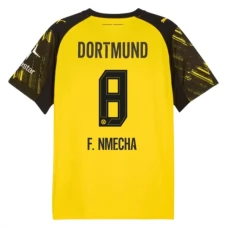 BVB Borussia Dortmund F.Nmecha 8 Kotipelipaita 2025-26 Jalkapallo Pelipaidat Peliasut