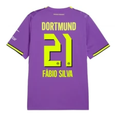 BVB Borussia Dortmund Fábio Silva 21 Kolmospaita 2026-27 Pelipaita