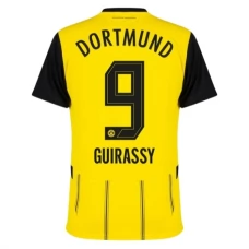 BVB Borussia Dortmund Guirassy 9 Kotipelipaita 2024-25 Jalkapallo Pelipaidat Peliasut