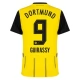 BVB Borussia Dortmund Guirassy 9 Kotipelipaita 2024-25 Jalkapallo Pelipaidat Peliasut
