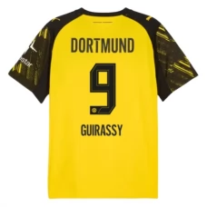 BVB Borussia Dortmund Guirassy 9 Kotipelipaita 2025-26 Jalkapallo Pelipaidat Peliasut