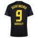 BVB Borussia Dortmund Guirassy 9 Vieraspelipaita 2024-25 Jalkapallo Pelipaidat Peliasut