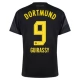 BVB Borussia Dortmund Guirassy 9 Vieraspelipaita 2024-25 Jalkapallo Pelipaidat Peliasut