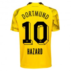 BVB Borussia Dortmund Hazard 10 Kolmas Pelipaita 2023-24 Jalkapallo Pelipaidat Peliasut
