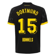 BVB Borussia Dortmund Hummels 15 Vieraspelipaita 2023-24 Jalkapallo Pelipaidat Peliasut