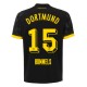 BVB Borussia Dortmund Hummels 15 Vieraspelipaita 2023-24 Jalkapallo Pelipaidat Peliasut