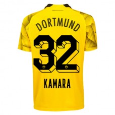 BVB Borussia Dortmund Kamara 32 Kolmas Pelipaita 2023-24 Jalkapallo Pelipaidat Peliasut