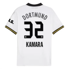 BVB Borussia Dortmund Kamara 32 Kolmas Pelipaita 2024-25 Jalkapallo Pelipaidat Peliasut