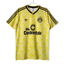 BVB Borussia Dortmund Kotipelipaita Retro 1988-89 Jalkapallo Pelipaidat Peliasut