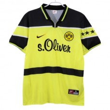 BVB Borussia Dortmund Kotipelipaita Retro 1997-98 Jalkapallo Pelipaidat Peliasut
