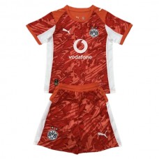 BVB Borussia Dortmund Maalivahdin Lasten Vieraspelipaita 2025-26 Jalkapallo Pelipaidat Peliasut